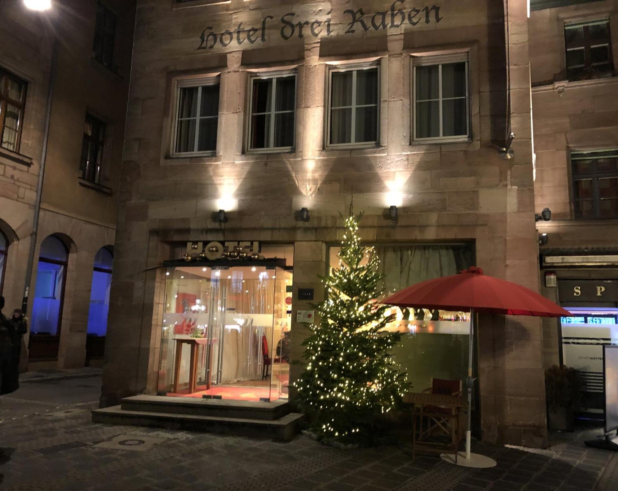 Hotel Drei Raben Nürnberg Exteriör bild